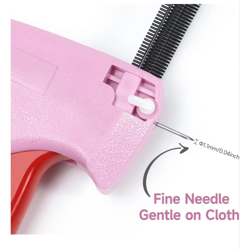 NEW Pink Red Arts & Crafts Tag Gun One Size